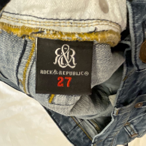 Rock & Republic Bootcut Medium Wash Denim Jeans Waist 27” - Picture 5 of 6